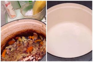 Tanpa digosok sitrun, begini cara hilangkan kerak gosong di panci agar kinclong seperti baru