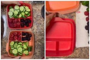 Penampakan toples Tupperware meleleh ini auto buat emak-emak marah, penyebabnya bikin geleng kepala