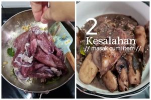 Jangan asal dicuci, trik masak cumi hitam ini bikin hasil warnanya lebih pekat dan tak pucat