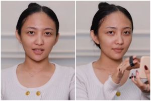 Cuma modal Rp 200 ribu, pengantin dirias soft flawless ini hasilnya bak pakai jasa MUA harga jutaan