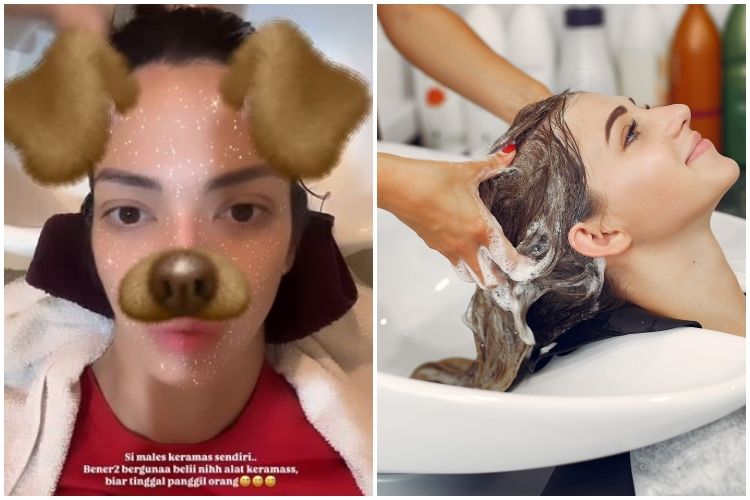 Ramai Nia Ramadhani panggil orang untuk keramas, ini bahaya jarang keramas untuk kesehatan rambut