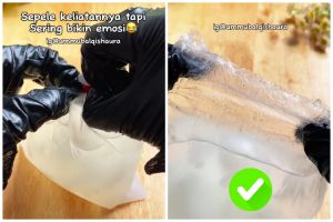 Nggak perlu gunting, begini trik membuka ikatan tali di plastik yang nggak bikin emosi