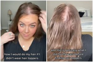 Tanpa ke salon, trik styling wanita berambut sangat tipis ini hasilnya bervolume bak hair extension