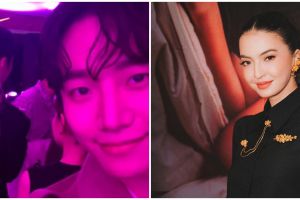 Raline Shah buat geger saat unggah foto bareng Junho 2PM, captionnya bikin warganet geram