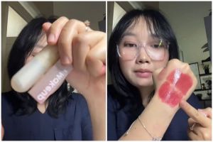 Battle review tinted lip balm Dear Me Beauty dan Sea Makeup yang diklaim pigmented, mana lebih glossy?