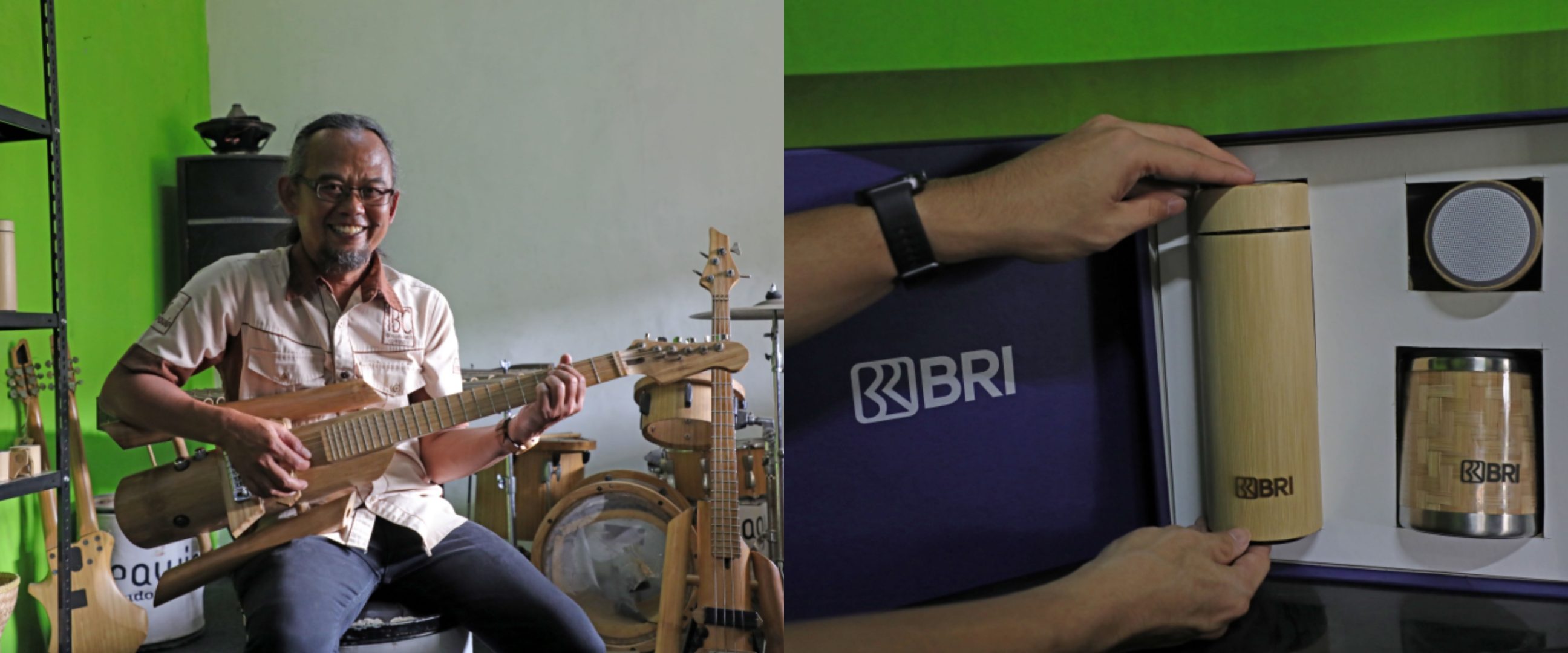 Berkat pemberdayaan BRI, UMKM Ini optimalkan produk bambu hingga mancanegara