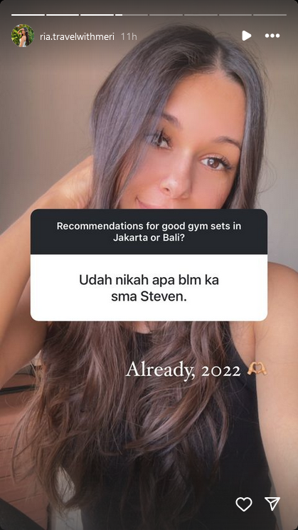 Umumkan sudah punya anak dengan Stefan William, Ria Andrew buka suara soal pernikahannya
