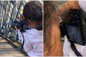 Berbakat sejak dini, jepretan anak SD kelas 2 ini hasilnya bak fotografer profesional
