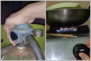 Trik mudah mengatasi tabung gas yang mendesis hanya dengan 1 sampah dapur