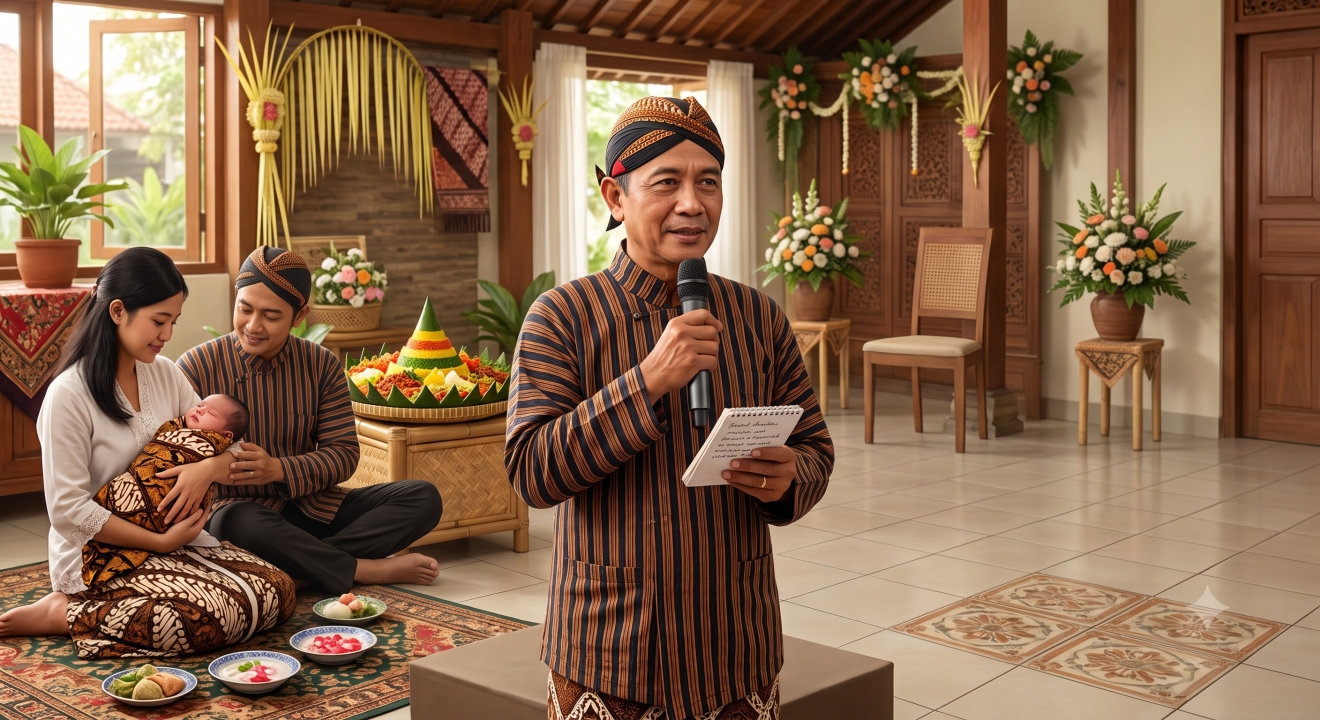7 Contoh teks pranatacara bahasa Jawa syukuran singkat dan mudah dipahami