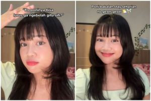 Bukan pakai hair spray, cara bikin poni tetap stay seharian tanpa geser ini cuma perlu 2 langkah