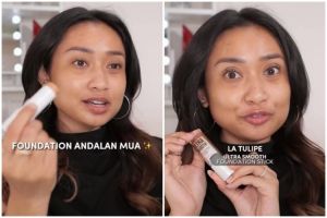 Review La Tulipe foundation stick andalan para MUA diklaim antilongsor, beneran waterproof?