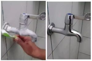 Tanpa sitrun, ini cara efektif menghilangkan noda dan kerak kamar mandi hanya dengan 1 bahan dapur