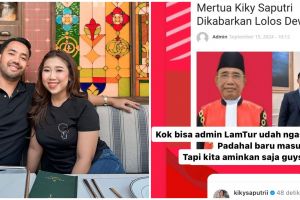 Ramai dikabarkan Mertuanya lolos jadi dewan pengawas KPK, Kiky Saputri beri klarifikasi