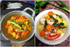 11 Ide masakan rumahan berkuah segar untuk seminggu, bergizi dan mudah dibuat