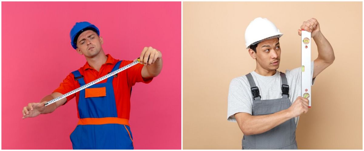 Mention the various types of measuring instruments complete with their