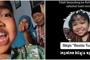 Viral Bilqis Tuwir Tuwir meninggal akibat autoimun, ini momen haru perpisahannya sebelum tutup usia