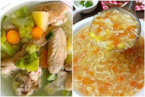 11 Masakan rumahan sederhana berkuah pakai 2 jenis sayuran, lezat dan melegakan tenggorokan