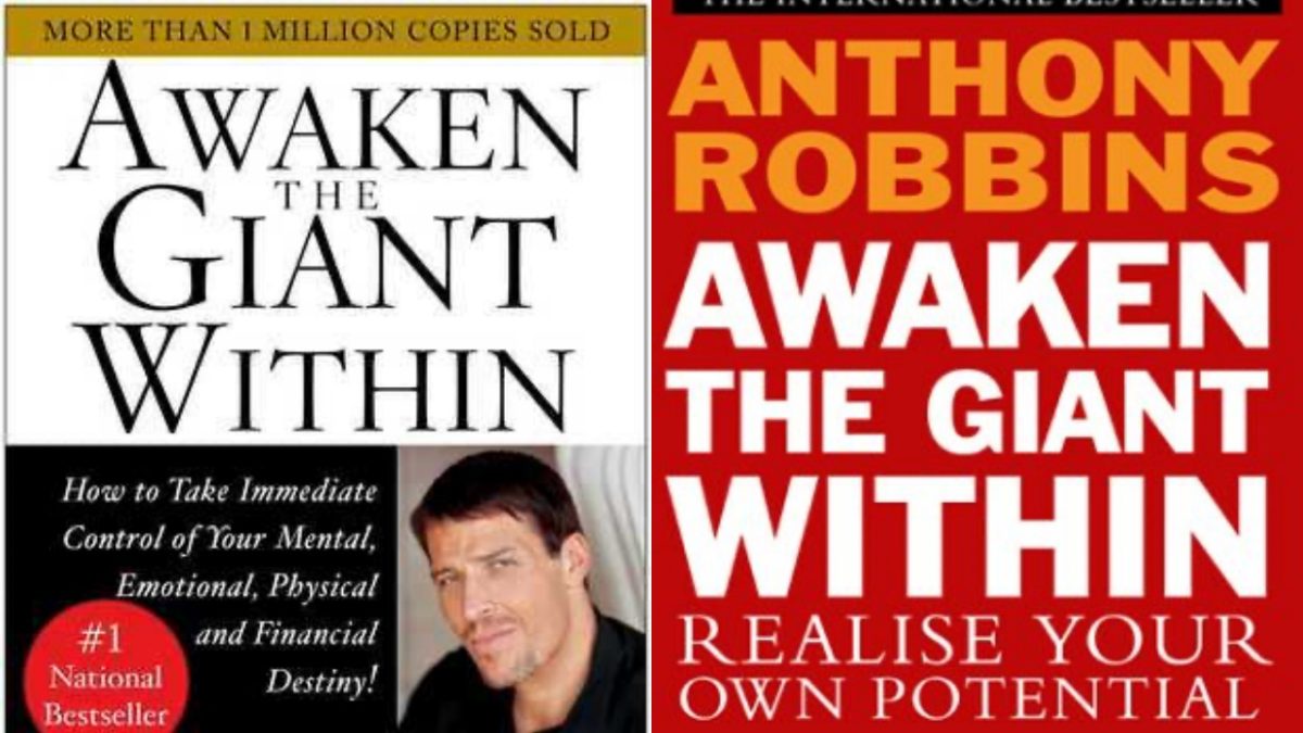 Book review Awaken the Giant Within by Tony Robbins, a guide to