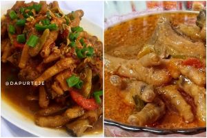 11 Resep menu masakan rumahan ceker bumbu kecap, manis dan gurih jadi satu bikin nagih