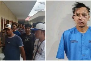 11 Hari buron, ini detik-detik penangkapan tersangka pembunuhan gadis penjual gorengan di Padang