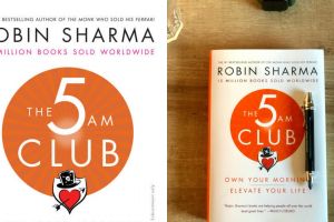 Ulasan buku The 5 AM Club oleh Robin Sharma, pemicu produktivitas