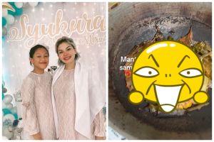 Asyik mantengin berita Lolly, momen emak-emak lagi masak sayur asem ini endingnya kocak