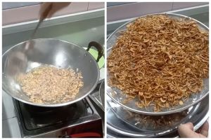 Hemat minyak banyak, ini cara bikin bawang goreng renyah hingga 2 minggu meski tanpa tepung