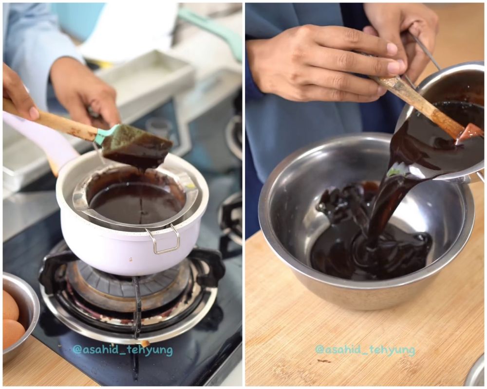 Jangan langsung dipanaskan, ini trik lelehkan cokelat batang agar hasilnya tak mudah menggumpal
