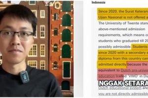 Pria ini bagikan dampak Ujian Nasional dihapuskan, lulusan SMA sulit diterima di universitas Belanda