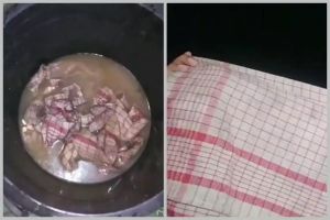Trik mudah mencuci serbet dekil dan bau tanpa dikucek dengan tambahan 1 bahan dapur