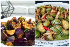 Hari ini enak nya masak apa ya? 11 resep tumis terong selain dibalado, sedap dan praktis