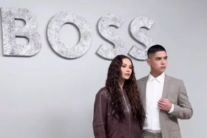 5 Potret Alyssa Daguise dan Al Ghazali di Milan Fashion Week 2024