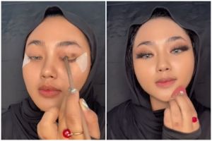 Cewek wajah Jawa recreate makeup American Look ini hasilnya manglingi pol, disebut mirip Marion Jola