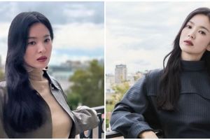 5 Gaya santai Song Hye-kyo sebelum hadiri Milan Fashion Week, penampilannya bak usia 20-an 