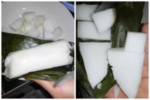 Cara membuat lontong daun pisang yang pulen dan tidak berair tanpa perlu direbus