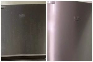 Cara membersihkan pintu kulkas kusam agar kinclong lagi dengan 2 bahan dapur