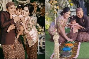 Sederhana tapi istimewa, isi bingkisan acara tedak siten anak Denny Caknan ini tuai pujian