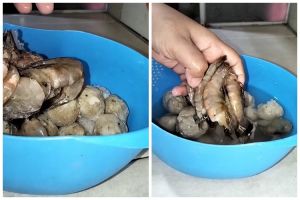 Tak perlu cuka dan air panas, ini trik mencairkan udang beku dalam 5 menit cuma pakai 1 bahan dapur