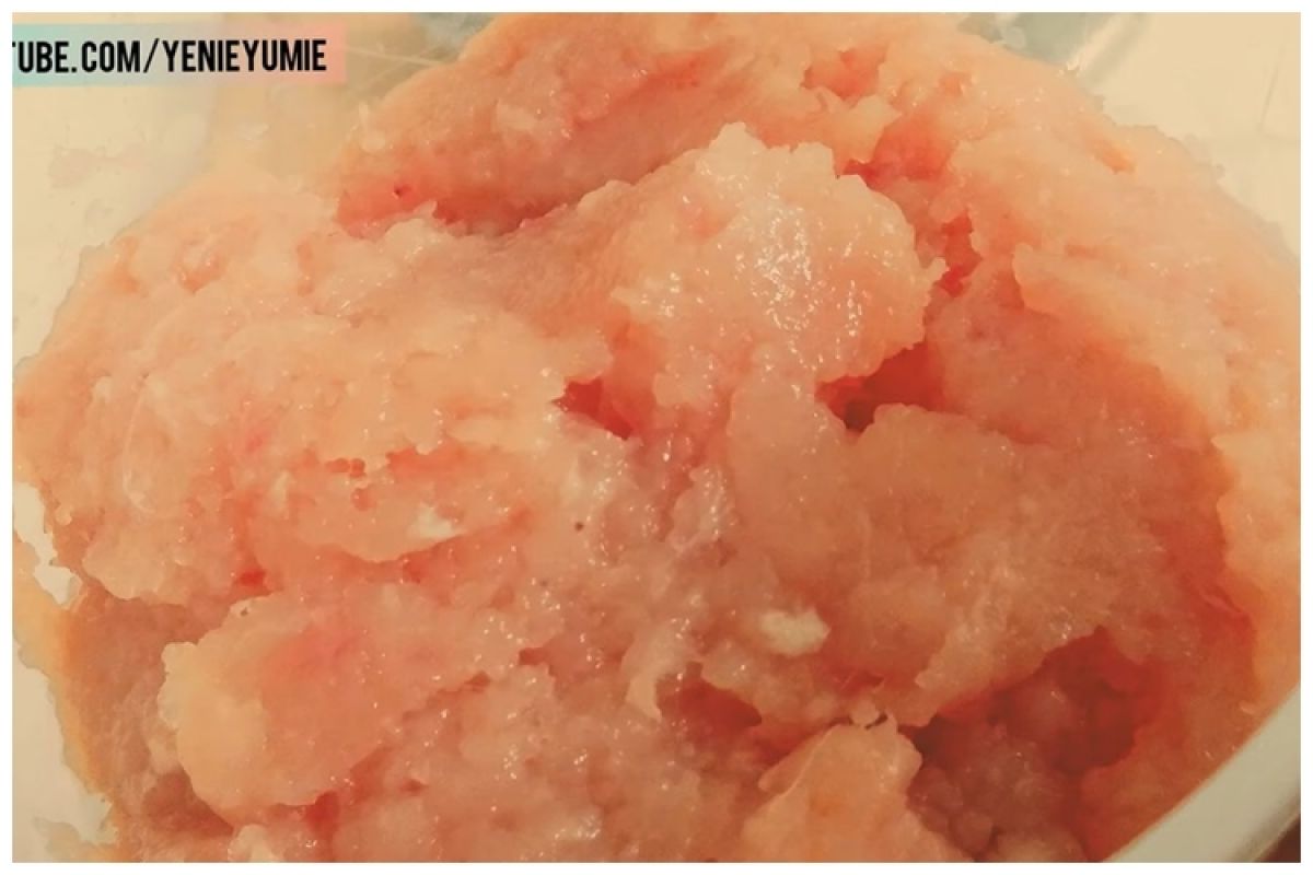 Instead of using a chopper or blender, this is how to smooth the