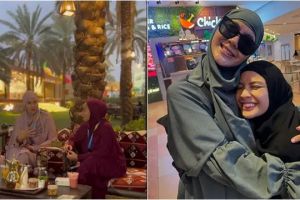 6 Momen Paula Verhoeven umrah tanpa Baim Wong, bertemu Nagita Slavina