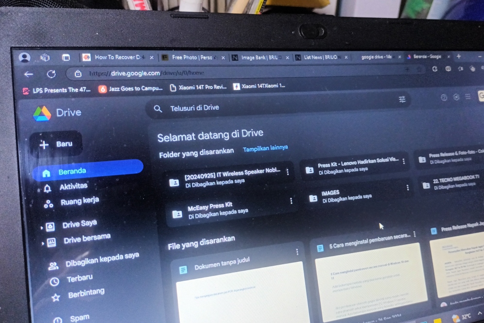 Cara memulihkan file yang dihapus di Google Drive