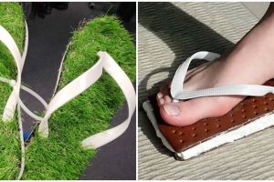 [KUIS] Destinasi liburan yang pernah kamu kunjungi ini tunjukkan sandal nyeleneh apa yang pas buatmu