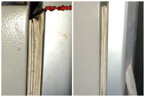 Tak perlu dilepas atau disiram air panas, begini trik melunakkan karet kulkas yang kaku pakai 1 alat