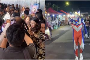 Anggota DPR Jamaludin Malik ikuti pelantikan pakai kostum Ultraman, tampil beda malah tuai kritikan