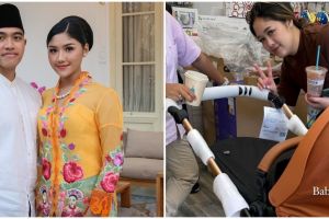 Usai ramai dihujat karena beli stroller Rp 21 juta, ini momen Kaesang belanja kebutuhan bayi di pasar