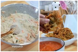 Bukan ditambah minyak atau margarin, ini trik agar bakwan sayur lebih renyah lama dan tak lembek