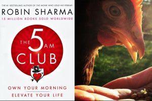 10 Alasan bangun siang rejeki dipatok ayam, ulasan buku 5 AM Club oleh Robin Sharma