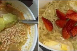 [KUIS] Mending makan mi lauk jeruk, durian, atau stroberi? Ungkap level kecerdasanmu di sini