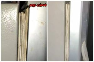 Cara mudah melunakkan karet kulkas yang kaku tanpa dilepas atau pakai air panas